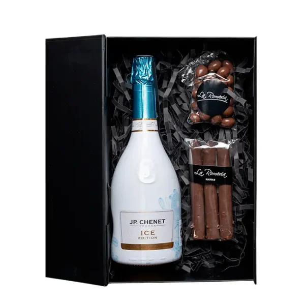 1 J.P Chenet ICE + 1 Almendra + 1 Cuchufli + Caja M