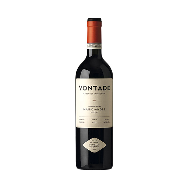 Vino Vontade Cabernet Sauvignon _ Gonzalo Guzmán 750cc