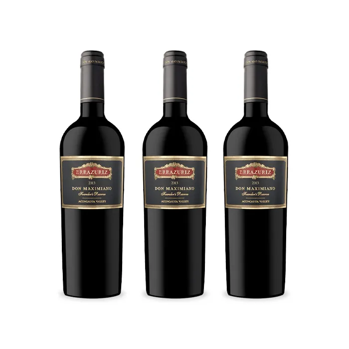 Cata Vertical de Vinos Don Maximiano Errázuriz 750cc (3 Unidades)