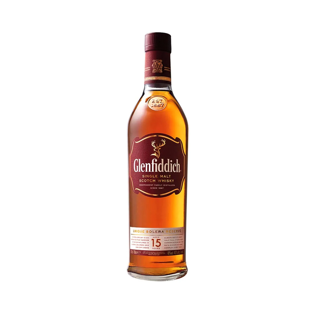 Whisky Glenfiddich 15 años 750cc
