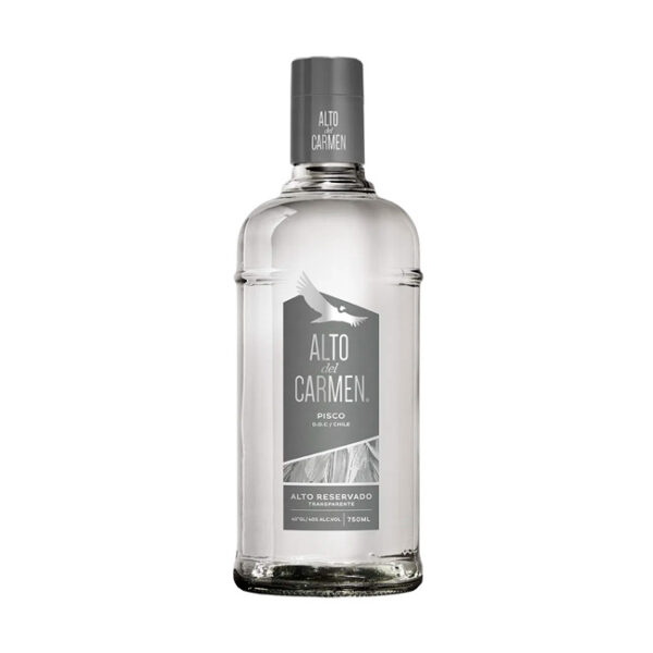 Pisco Alto del Carmen 40º Transparente 750cc