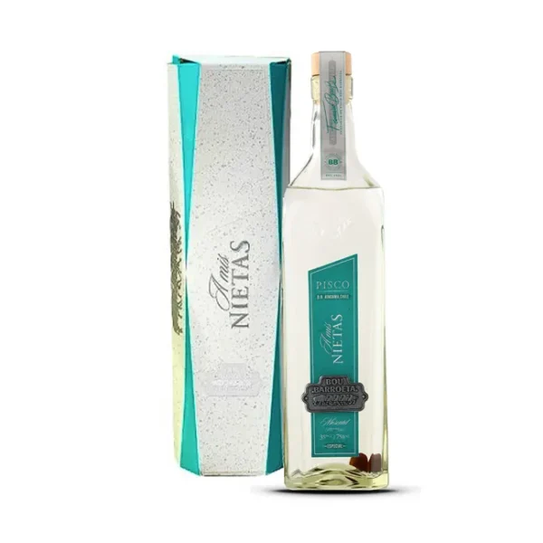 Pisco Bou Barroeta  A Mis Nietas 35° 750cc | Barroeta