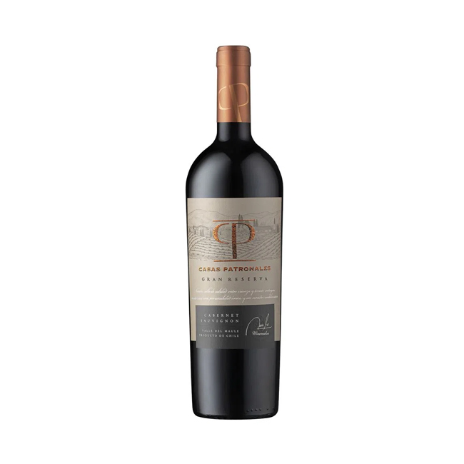 Vino Casas Patronales Cab.Sauvignon Gran Reserva 750cc