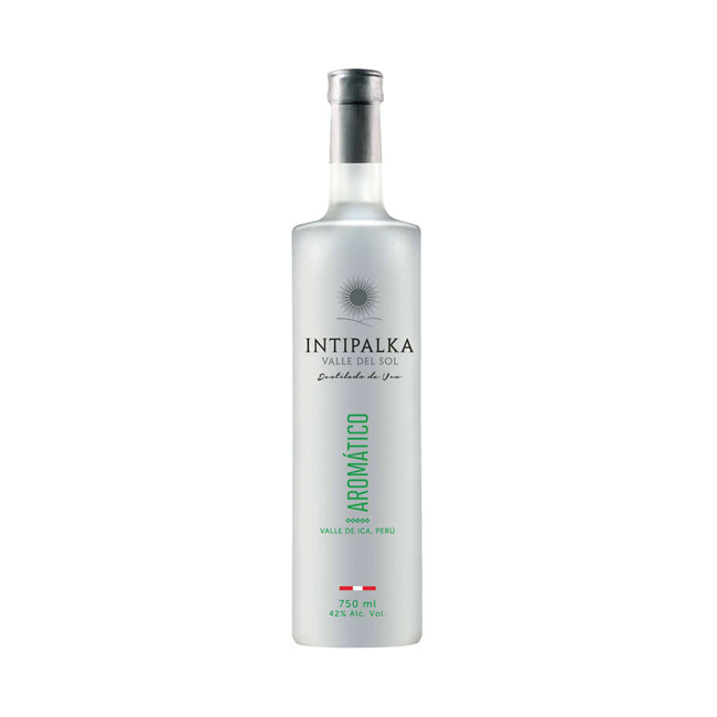 Destilado de Uva Peruano Intipalka Aromatico 750cc