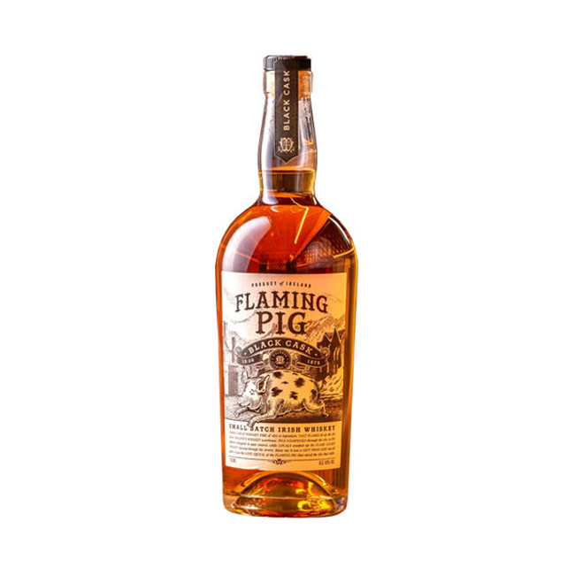 Whisky Flaming PIG Black Cask 700cc