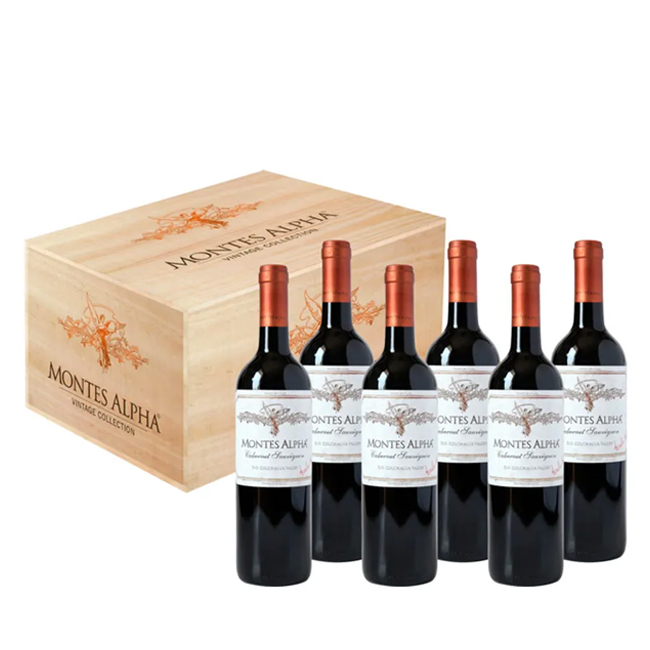 Montes Alpha Caja Vintage Caja