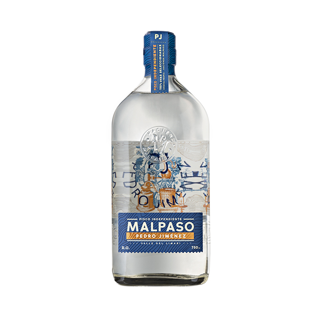 Pisco Mal Paso Pedro Jimenez 40º 750cc