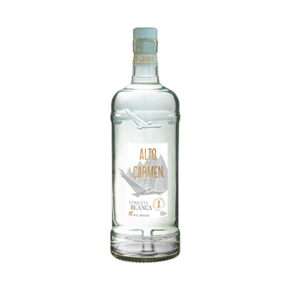 Pisco Alto del Carmen 40º Etiqueta Blanca 750cc
