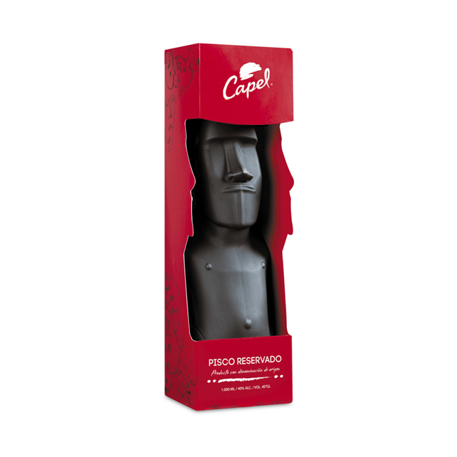 Pisco Capel Moai 40º 1L