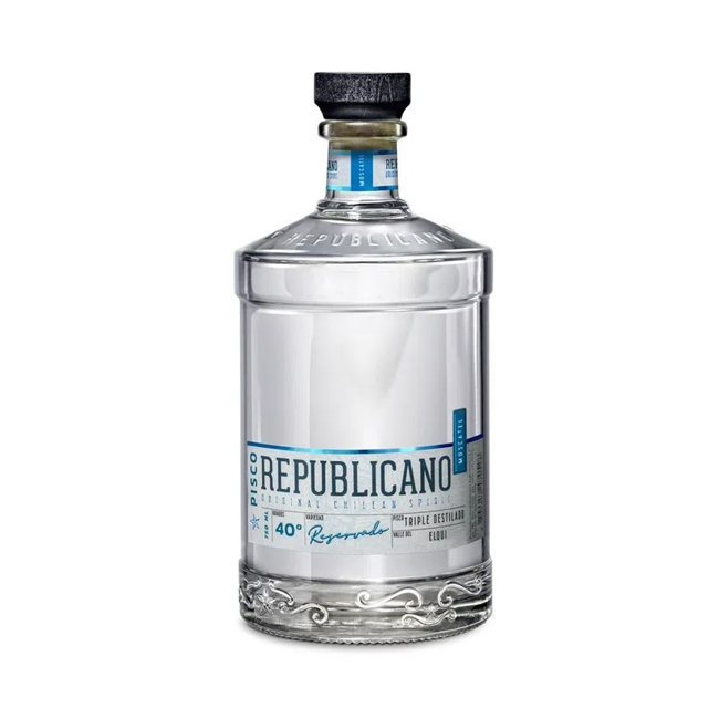 Pisco Republicano Moscatel 40° 750cc