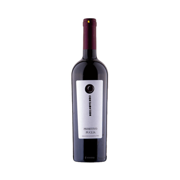Vino Primitivo Puglia IGT Dieci.Nove.Dieci 750cc