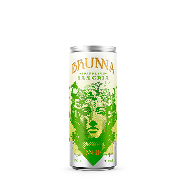 Sangría Sparkling Brunna Blanca 8º 310cc