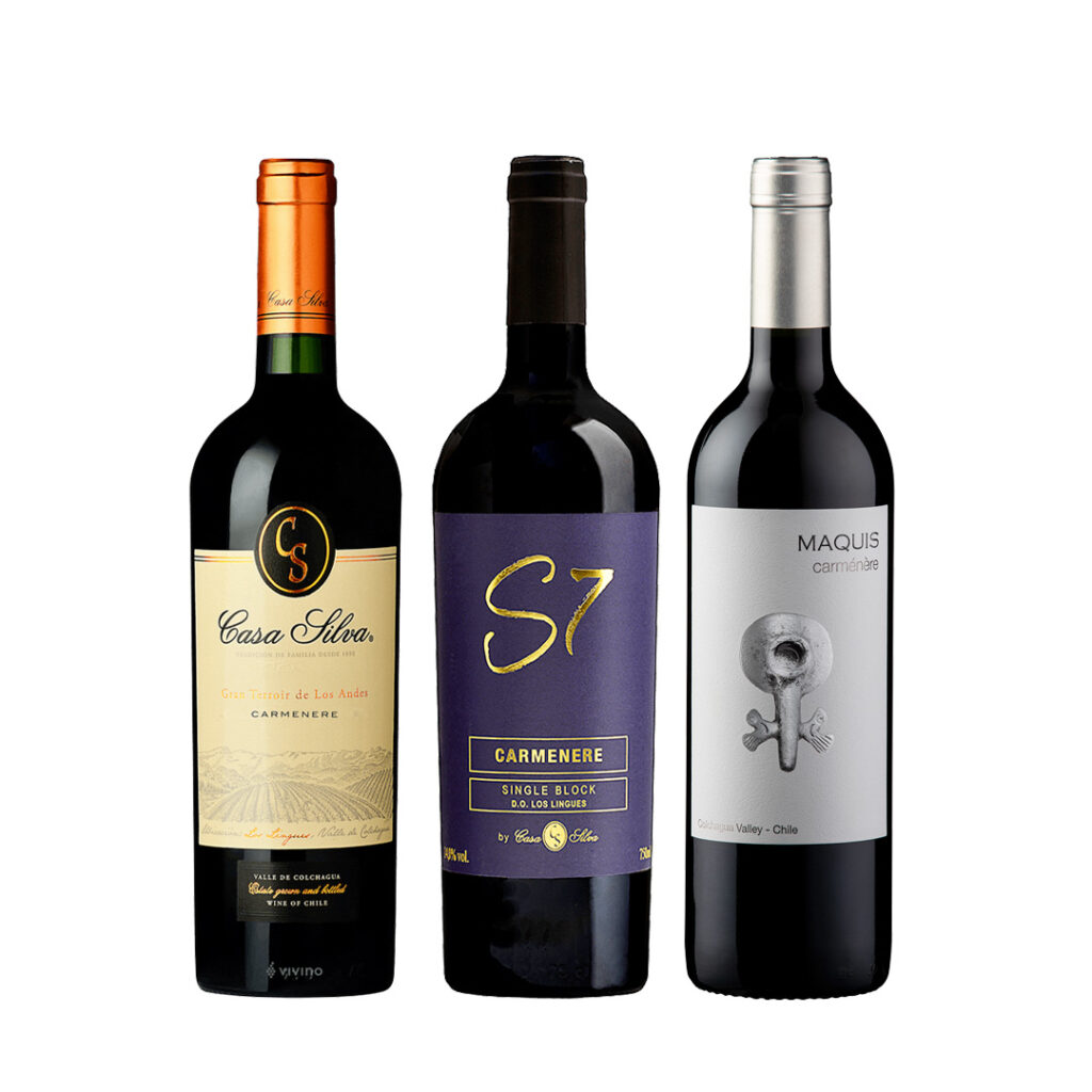 Trío Carmenere Valle de Colchagua