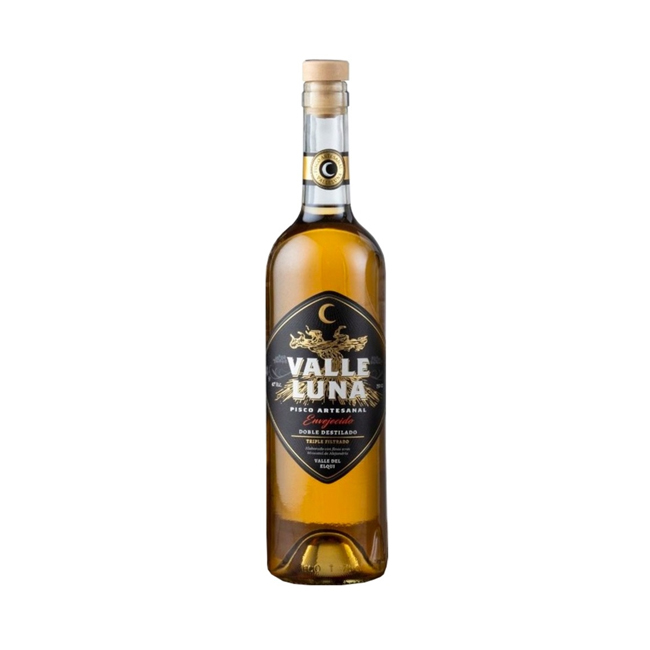 Pisco Valle Luna Enevejecido 40° 750cc