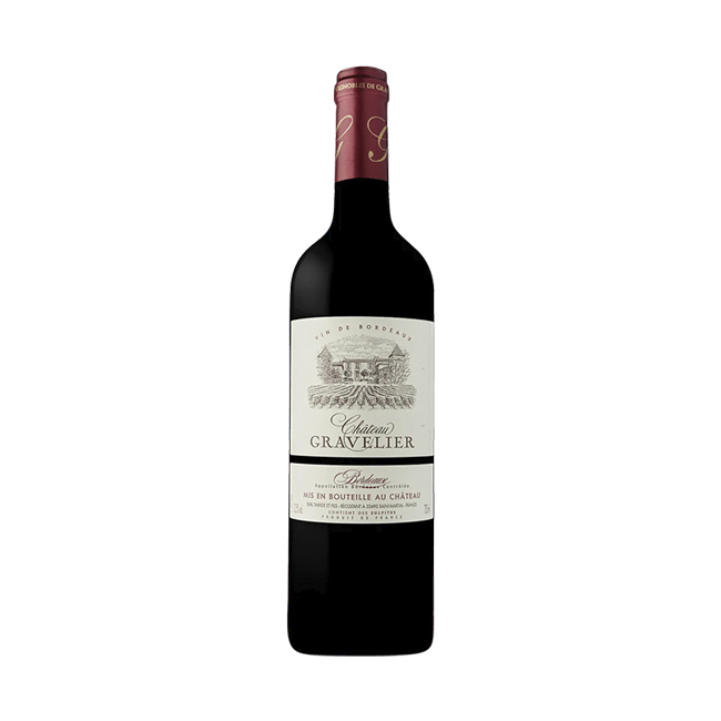 Vino Château Haut Gravelier Merlot Francia 750cc