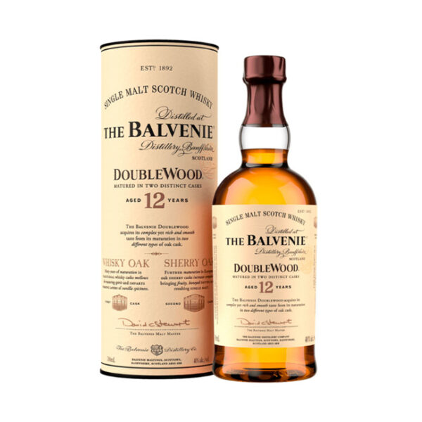Whisky Balvenie Doublewood 12 años Single Malt 700cc