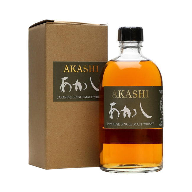Whisky Japonés Akashi Single Malt 500cc