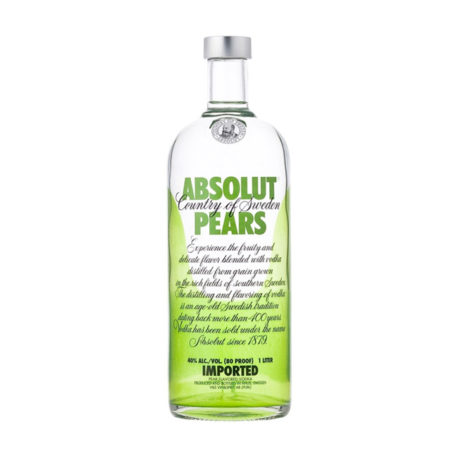 Vodka Absolut Pera 750cc