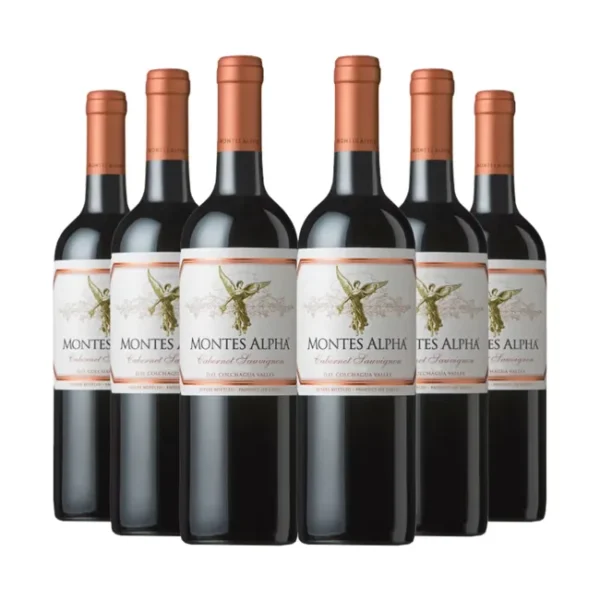 Caja de Montes Alpha Cabernet Sauvignon (6 unidades)
