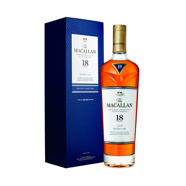 Whisky The Macallan 18 años Double Cask 750cc