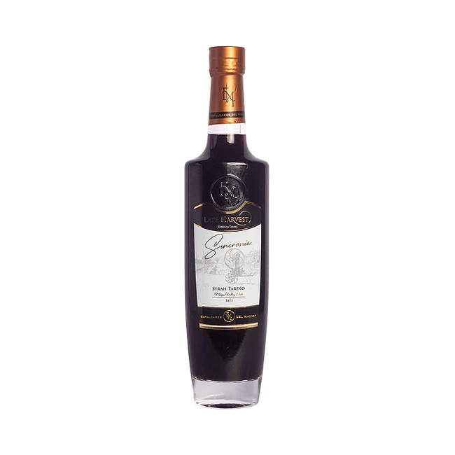 Vino Late Harvest Tinto Sincronia Syrah 405cc