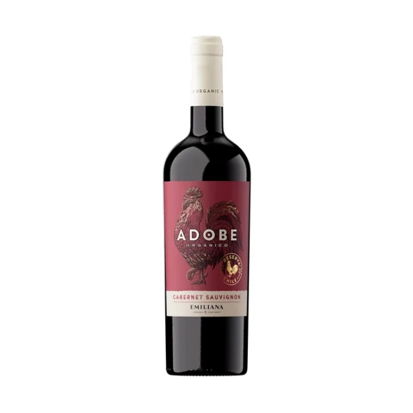 Vino Adobe Orgánico Reserva Cabernet Sauvignon 750cc