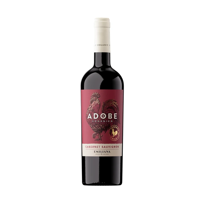Vino Adobe Orgánico Reserva Cabernet Sauvignon 750cc